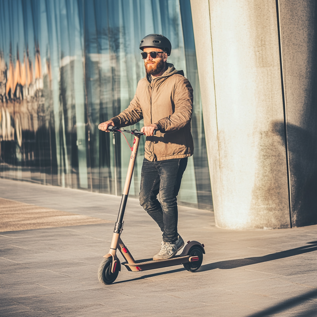Åka elsparkcykel